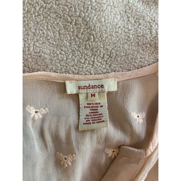 Sundance Misty Dreams Silk and Crochet Lace Tunic - Picture 6 of 8